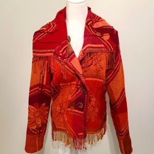 CANVASBACKS VINTAGE MIDWEST WOOL BUTTON UP